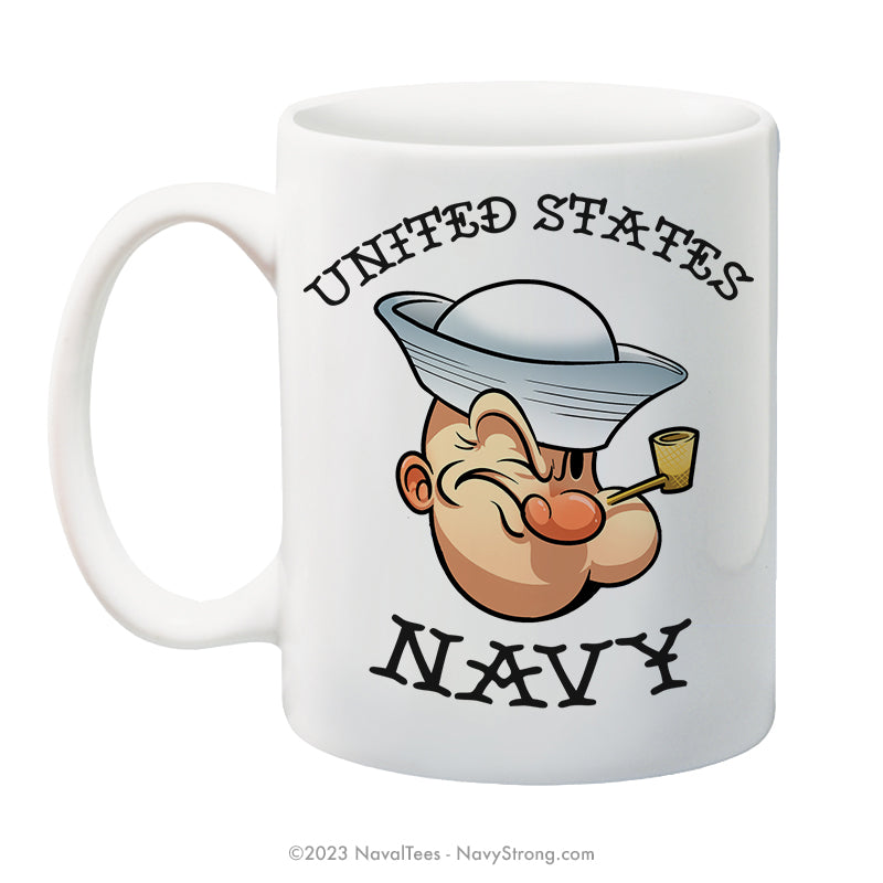 "Dixie Cup Popeye" | 15 oz Coffee Mug