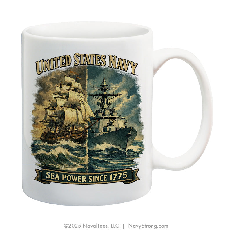"Sea Power" | 15 oz Coffee Mug