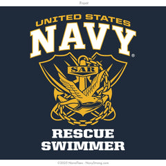 "Search & Rescue" Tee | Navy