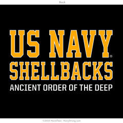 "King Neptune" Long Sleeve Tee | Black