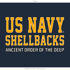 "King Neptune" Tee | Navy