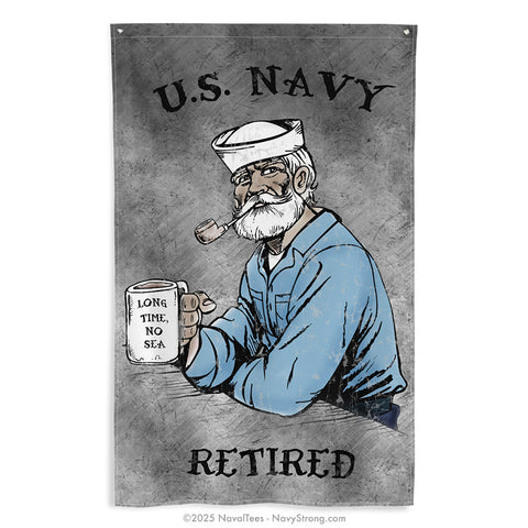 "Long Time" Flag | 55" x 34"