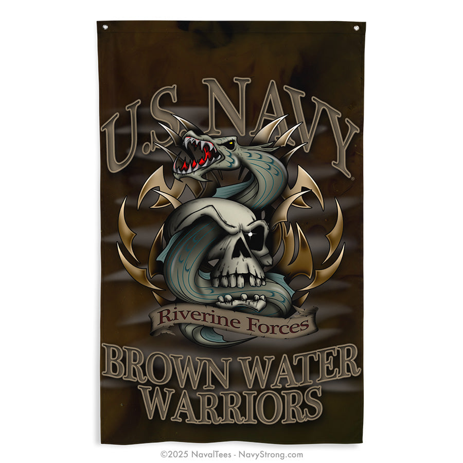 "Brown Water" Flag | 55" x 34"