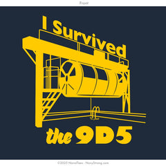 "9D5 Survivor" Tank | Navy