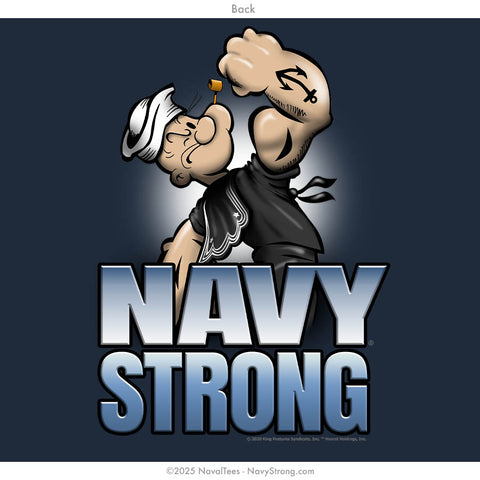 "Popeye Cracker Jacks" Tee | Navy