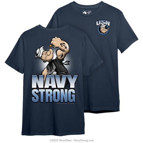 "Popeye Cracker Jacks" Tee | Navy