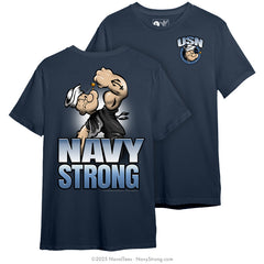 "Popeye Cracker Jacks" Tee | Navy
