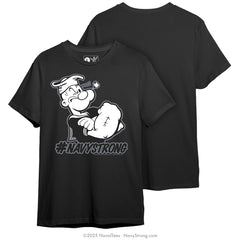 "Popeye Hashtag" Tee | Black