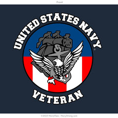 "Patriotic Popeye" Long Sleeve Tee | Navy
