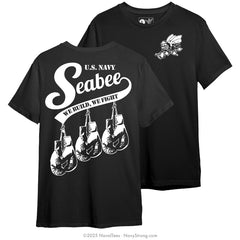 "Seabee Boxing" Tee | Black