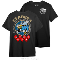 "Seabee Rating" Tee | Black
