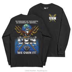 "We Own It" Long Sleeve Tee | Black