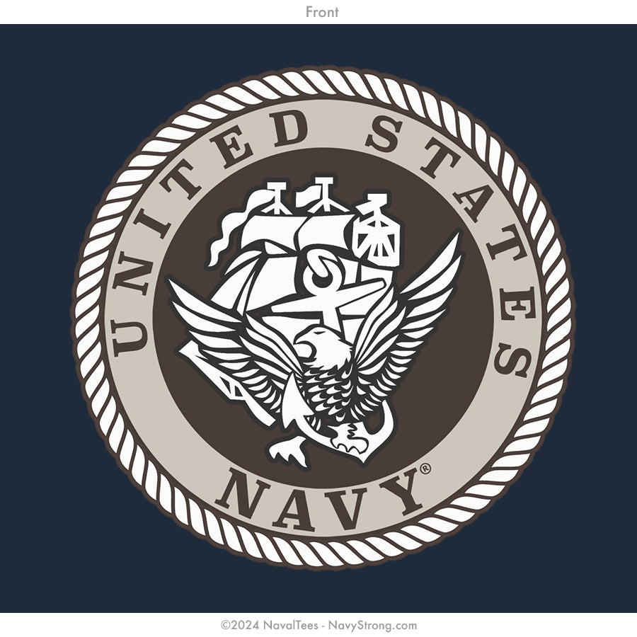 "Naval Aircrew" Hooded Sweatshirt | Navy