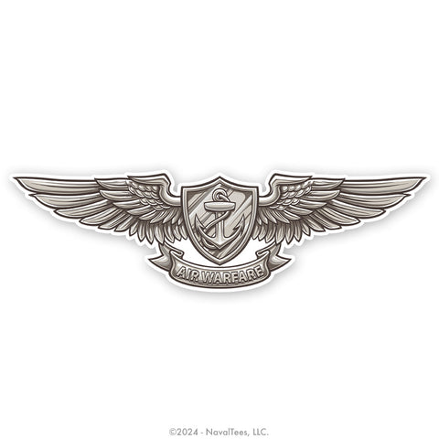"Aviation Warfare" Vinyl Sticker | 3.75 x 12 in