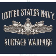 "Enlisted Surface Warfare" Sweatshirt | Navy
