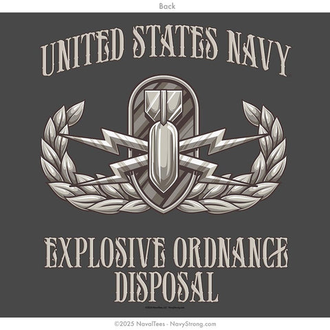 "Explosive Ordnance Disposal" Tee | Charcoal