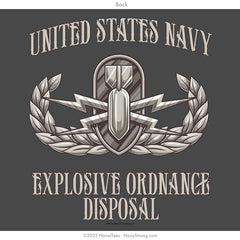 "Explosive Ordnance Disposal" Tee | Charcoal