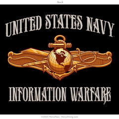 "Information Warfare Officer" Tee | Black