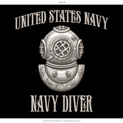 "Second Class Diver" Tee | Black