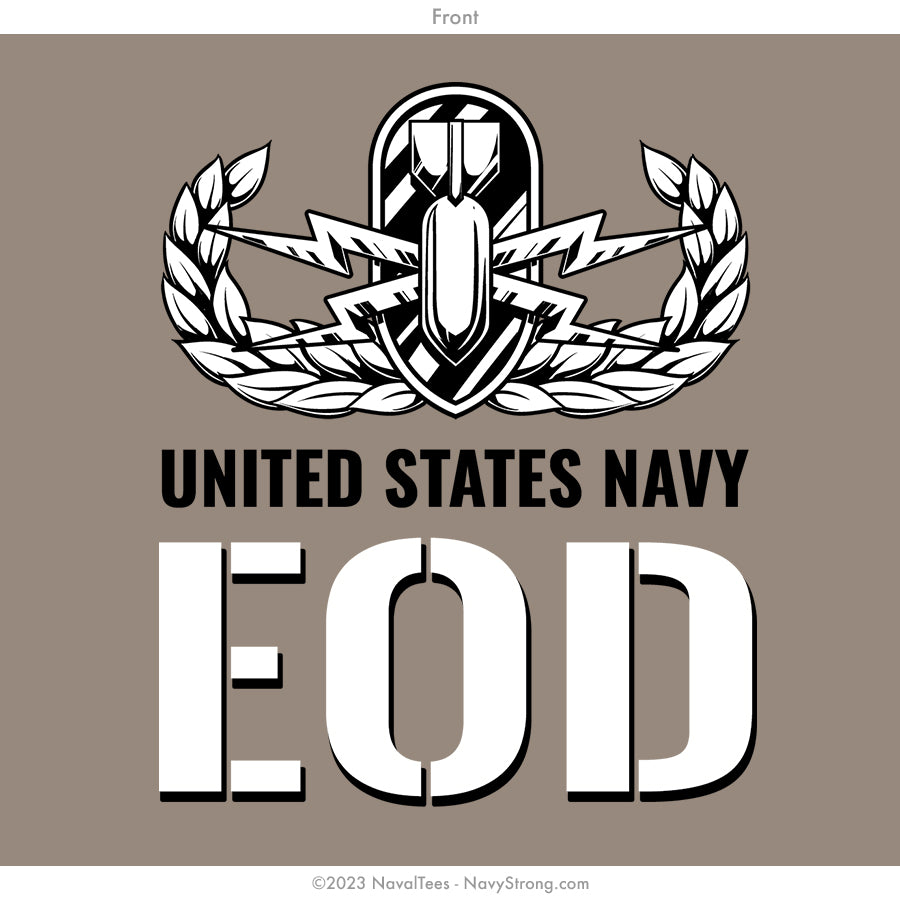 "EOD Pinup" Tee | NWU Brown