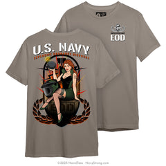 "EOD Pinup" Tee | NWU Brown