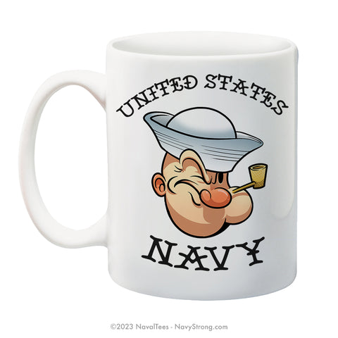 "Dixie Cup Popeye" | 15 oz Coffee Mug