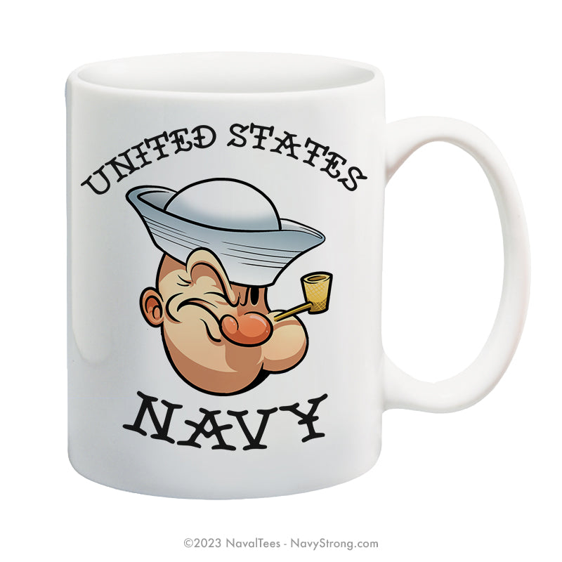 "Dixie Cup Popeye" | 15 oz Coffee Mug