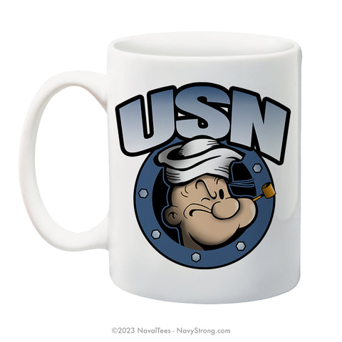 "Popeye Porthole" | 15 oz Coffee Mug