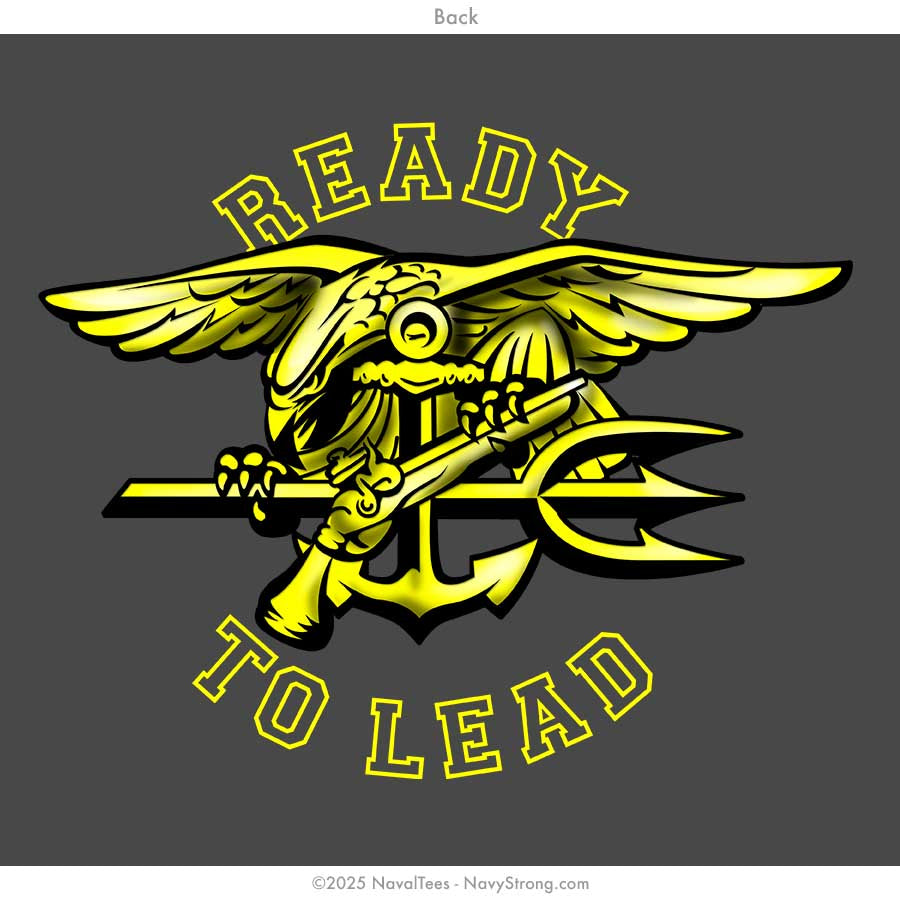 "Ready to Lead" Tee | Charcoal