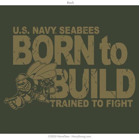 "Born to Build" Tee | Military Green