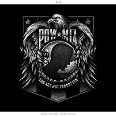 "POW MIA Eagle" Tee | Black