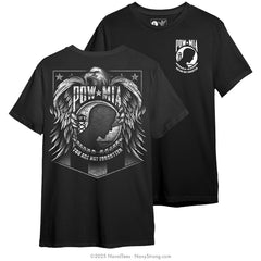 "POW MIA Eagle" Tee | Black