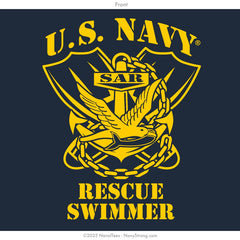 "Rescue Swimmer" Tee | Navy