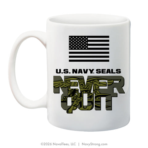 "Never Quit" | 15 oz Coffee Mug