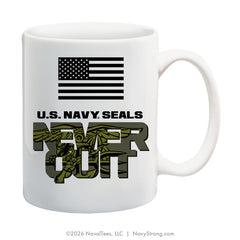 "Never Quit" | 15 oz Coffee Mug