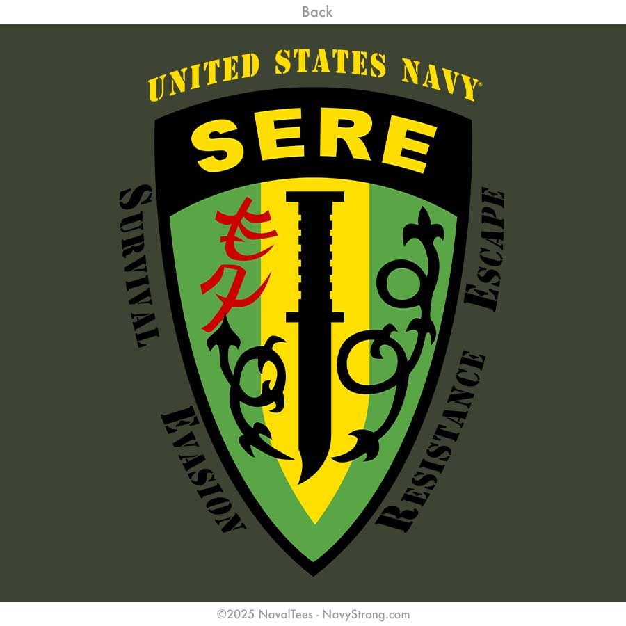 "SERE" Tee - Military Green
