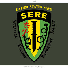 "SERE" Tee - Military Green