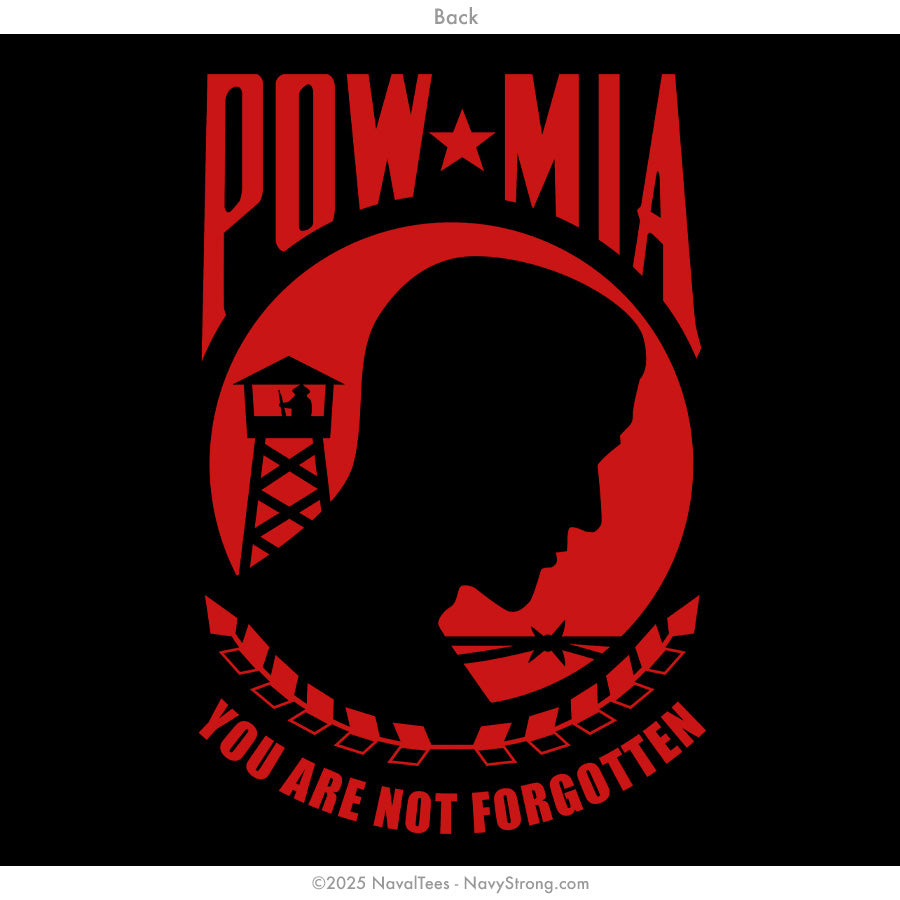 "POW MIA" Tee | Black