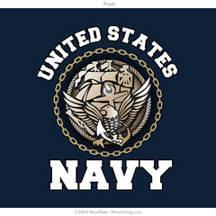 "Ceremonial Guard" Long Sleeve Tee | Navy