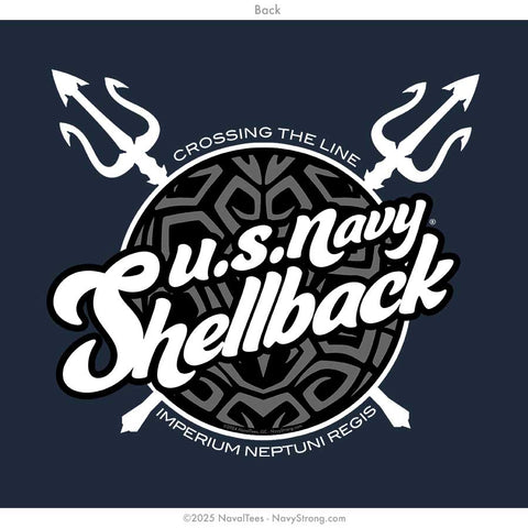 "US Navy Shellback" Tee | Navy