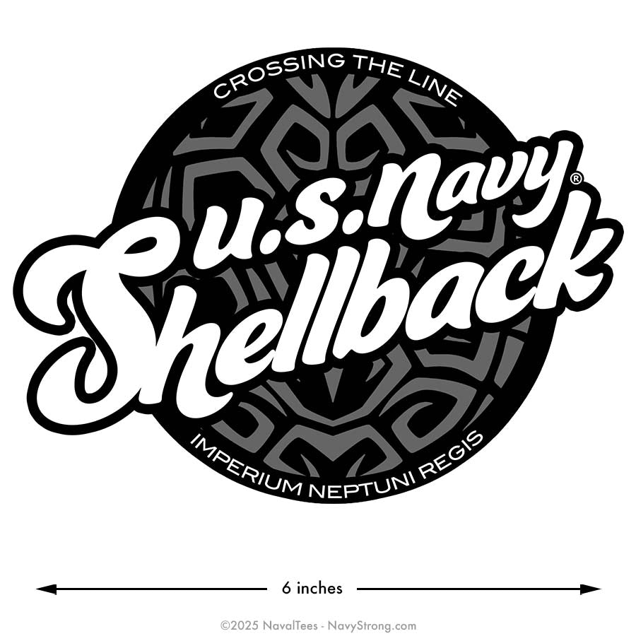 "US Navy Shellback" | 6 inch Magnetic Decal
