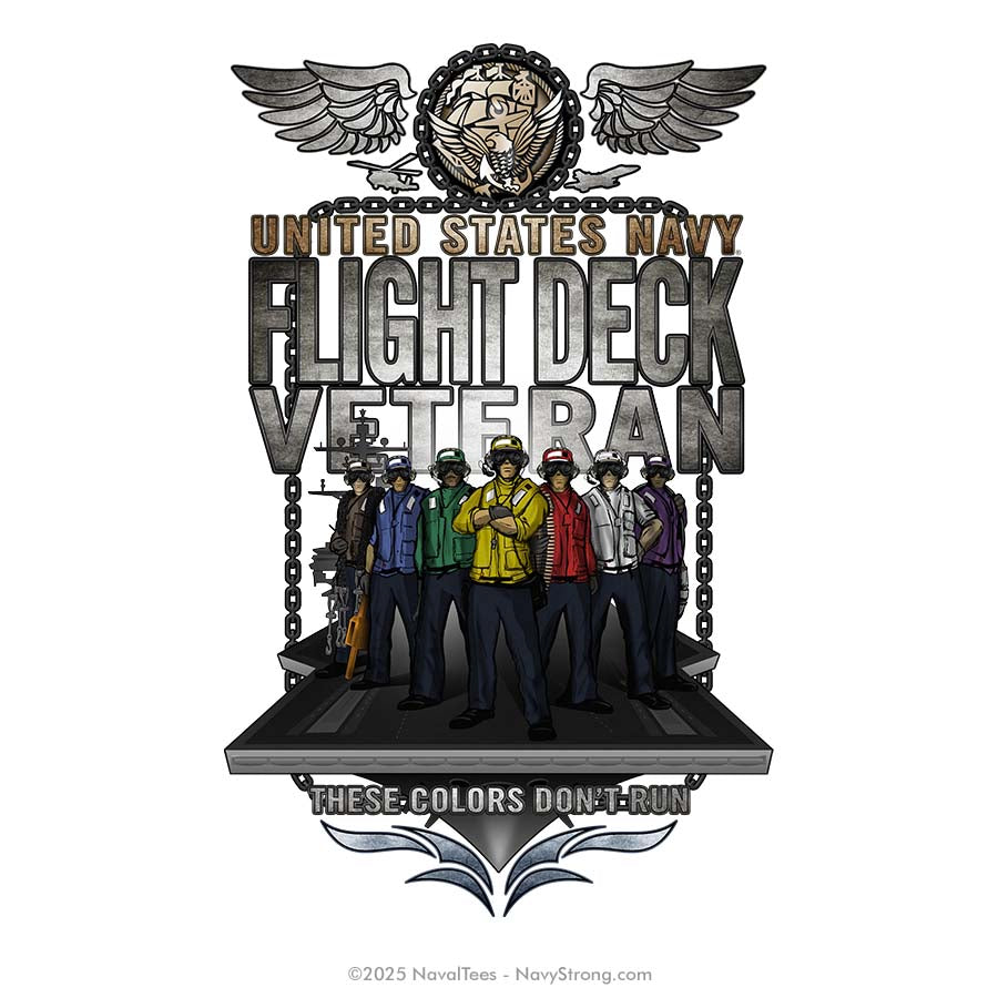 "Flight Deck Vet" Koozie | 12oz Can