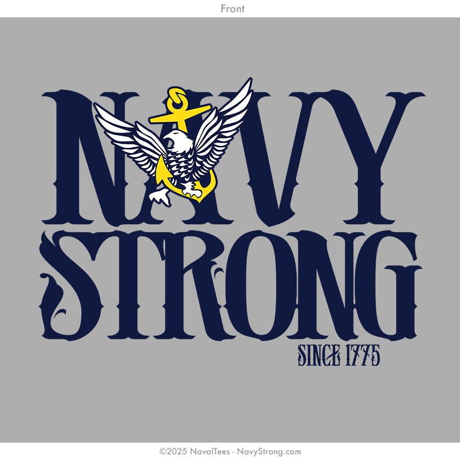 "NavyStrong A81" Tee | Grey