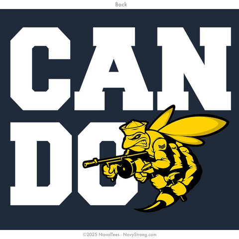 "Can Do" Tee | Navy