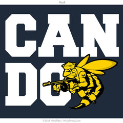 "Can Do" Tee | Navy