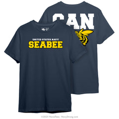 "Can Do" Tee | Navy