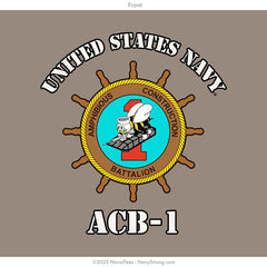 "Amphibious Construction Battalion ONE" Tee | NWU