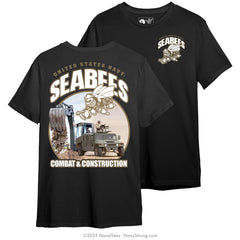"Combat & Construction" Tee | Black