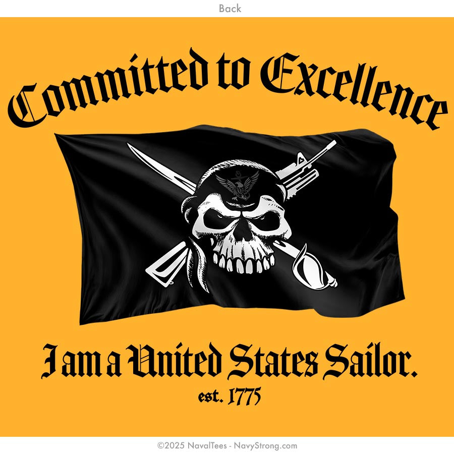 "Committed to Excellence" Tee | Gold