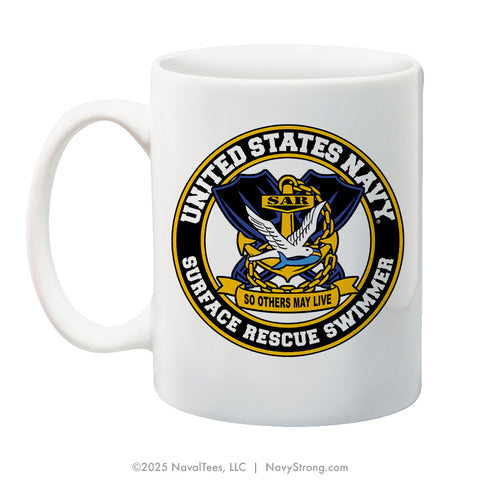 "Surface Rescue Swimmer" | 15oz Coffee Mug